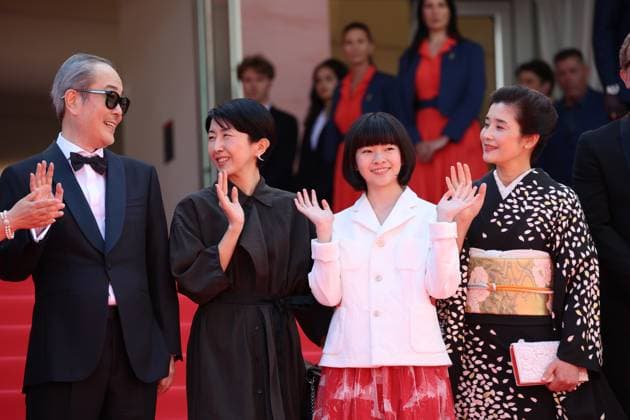 Renoir Red Carpet at the 78th Annual Cannes Film Festival Lily Franky, Chie Hayakawa, Suzuki Yui, Hikari Ishida - Renoir Red Carpet at the 78th Annual Cannes Film Festival in Cannes, France on May 17, 2025.  Copyright: x Chassery+Courdjix