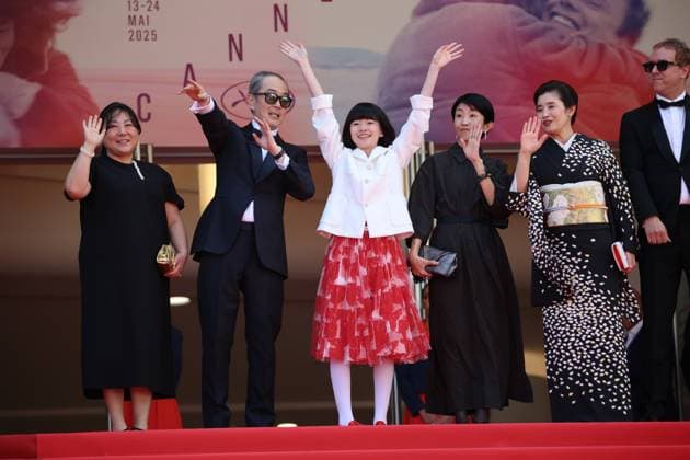 Renoir Red Carpet at the 78th Annual Cannes Film Festival Eiko Mizuno Gray, Lily Franky, Chie Hayakawa, Suzuki Yui, Hikari Ishida and Jason Gray - Renoir Red Carpet at the 78th Annual Cannes Film Festival in Cannes, France on May 17, 2025.  Copyright: x Chassery+Courdjix