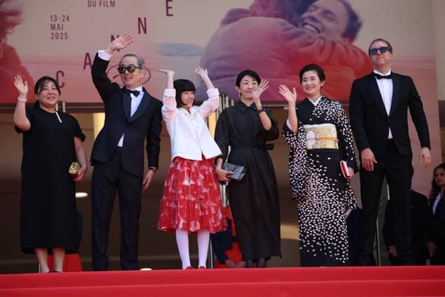 Renoir Red Carpet at the 78th Annual Cannes Film Festival Eiko Mizuno Gray, Lily Franky, Chie Hayakawa, Suzuki Yui, Hikari Ishida and Jason Gray - Renoir Red Carpet at the 78th Annual Cannes Film Festival in Cannes, France on May 17, 2025.  Copyright: x Chassery+Courdjix