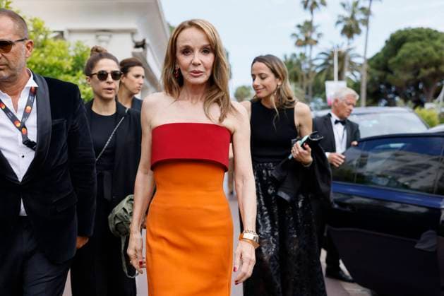 Cannes Philippine Leroy-Beaulieu leaves Hotel Martinez MP Philippine Leroy-Beaulieu leaves Hotel Martinez to attend an official screening ahead the 78th annual Cannes Film Festival on May 17, 2025 in Cannes, France. Photo by Marco Piovanotto ABACAPRESS.COM  Copyright: xPiovanottoxMarco ABACAx