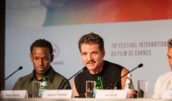 78eme Festival International du Film de Cannes Press conference for the film Eddington 78th Cannes International Film Festival Press conference for the film Eddington 444498 2020 01 17 Cannes France Pascal, Pedro Ward, Micheal  Copyright: xAnthonyxCarrelx xStarfacex STAR_444498_010