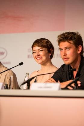 78eme Festival International du Film de Cannes Press conference for the film Eddington 78th Cannes International Film Festival Press conference for the film Eddington 444498 2020 01 17 Cannes France Stone, Emma Butler, Austin  Copyright: xAnthonyxCarrelx xStarfacex STAR_444498_013