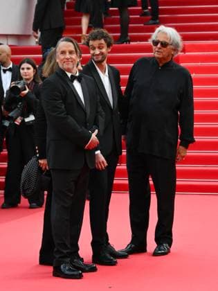 Cannes, France, Cannes: Cannes, 78th Cannes Film Festival 2025 - evening 5 - red carpet of the film Nouvelle Vague. In the photo Richard Linklater Cannes Cannes  - ZUMAp169 20250517_zea_p169_1610 Copyright: xSimonexComix