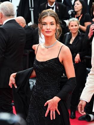 Cannes, 78th Cannes Film Festival 2025 - evening 5 - red carpet of the film Nouvelle Vague (New Wave) Cannes, 78th Cannes Film Festival 2025 - evening 5 - red carpet of the film NOUVELLE VAGUE - In the photo: Elizabeth grace cannes France  Copyright: xIPA ABACAx