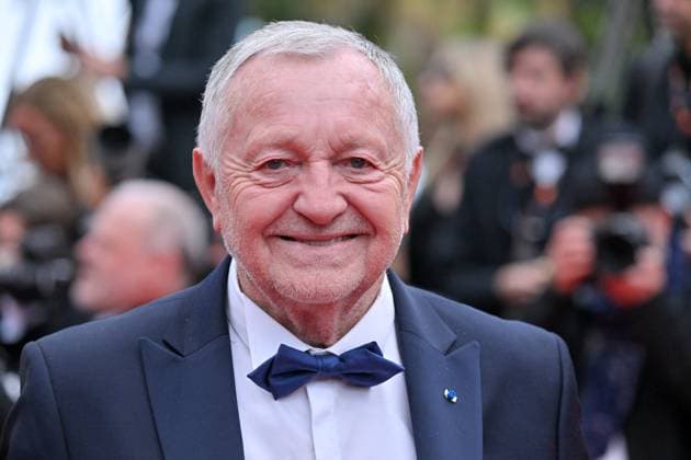 Cannes Nouvelle Vague Screening JR Jean Michel Aulas attending the screening of Nouvelle Vague at 78th Cannes Film Festival in Cannes, France on May, 17, 2025. Photo by Julien Reynaud APS-Medias ABACAPRESS.COM Cannes France  Copyright: xReynaudxJulien APS-Medias ABACAx