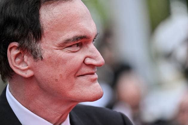 Cannes Nouvelle Vague Screening JR Quentin Tarantino attending the screening of Nouvelle Vague at 78th Cannes Film Festival in Cannes, France on May, 17, 2025. Photo by Julien Reynaud APS-Medias ABACAPRESS.COM Cannes France  Copyright: xReynaudxJulien APS-Medias ABACAx