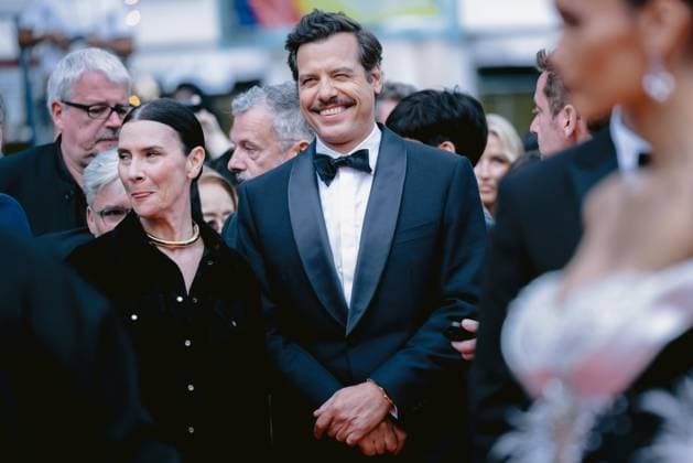 78eme Festival International du Film de Cannes Montée des marches Nouvelle Vague 78th International Cannes Film Festival Red carpet for Nouvelle vague Movie 444514 2025 05 17 Alpes Maritimes Cannes Cap Vert Lafitte, Laurent  Copyright: xTerencexBaelenx STAR_444514_038