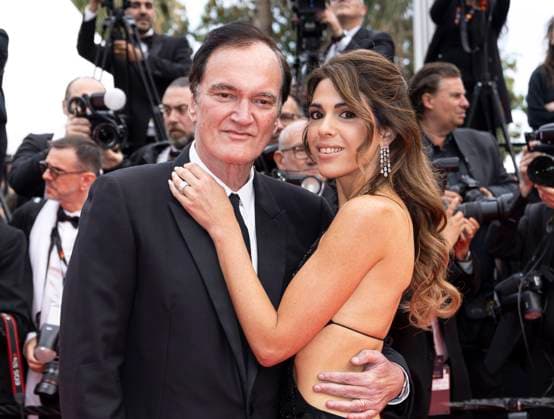 Nouvelle Vague (New Wave) Red Carpet at the 78th Annual Cannes Film Festival Quentin Tarantino and Daniella Tarantino attend the Nouvelle Vague (New Wave) red carpet at the 78th annual Cannes Film Festival at Palais des Festivals on May 17, 2025 in Cannes, France.  Copyright: x Chassery+Courdjix