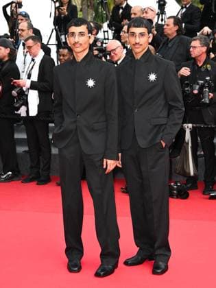 Cannes, 78th Cannes Film Festival 2025 - evening 5 - red carpet of the film Nouvelle Vague Cannes, 78th Cannes Film Festival 2025 - evening 5 - red carpet of the film Nouvelle Vague . In the Photo Photo Humaid Hadban, Mohammad Hadban Cannes France  Copyright: xIPA ABACAx
