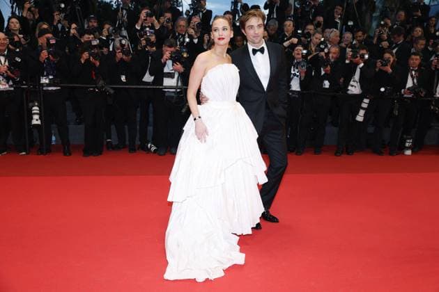 Cannes Die My Love Screening JD Jennifer Lawrence and Robert Pattinson attend the Die My Love red carpet at the 78th annual Cannes Film Festival at Palais des Festivals on May 17, 2025 in Cannes, France. Photo by Jerome Domine ABACAPRESS.COM Cannes France  Copyright: xDominexJerome ABACAx
