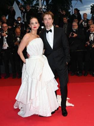 Cannes, 78th Cannes Film Festival 2025 - evening 5 - red carpet of the film Die, My Love Cannes, 78th Cannes Film Festival 2025 - evening 5 - red carpet of the film Die, My Love . In the photo Jennifer Lawrence and Robert Pattinson Cannes France  Copyright: xIPA ABACAx