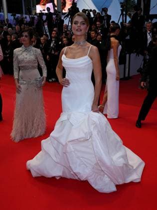 Cannes, 78th Cannes Film Festival 2025 - evening 5 - red carpet of the film Die, My Love Cannes, 78th Cannes Film Festival 2025 - evening 5 - red carpet of the film Die, My Love In the photo: Franziska Nazarenus Cannes France  Copyright: xIPA ABACAx