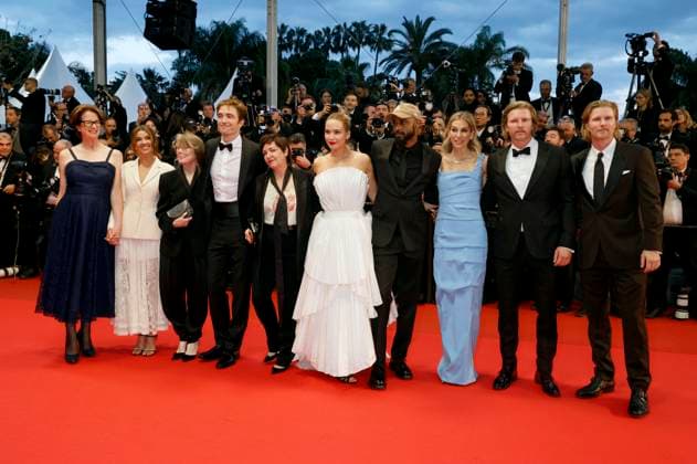 Andrea Calderwood, Justine Ciarrocchi, Sissy Spacek, Robert Pattinson, Lynne Ramsay, Jennifer Lawrence, LaKeith Stanfield, Molly Smith, Trent Luckinbill and Thad Luckinbill at the premiere of the feature film Die, My Love at the Festival de Cannes 2025 78 Cannes International Film Festival at the Palais des Festivals Cannes, 17 05 2025 Foto:xD.xBedrosianx xFuturexImagex love_5547
