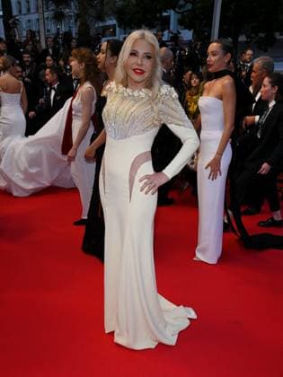 Cannes, 78th Cannes Film Festival 2025 - evening 5 - red carpet of the film Die, My Love Cannes, 78th Cannes Film Festival 2025 - evening 5 - red carpet of the film Die, My Love In the photo: Lady Monika Bacardi Cannes France  Copyright: xIPA ABACAx