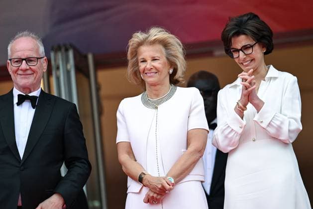 78eme Festival International du Film de Cannes Montée des marches Nouvelle Vague Festival de Cannes 2025 Red carpet Nouvelle vague 444525 2025 05 17 France  Copyright: xLionelxGuericolas MPPx STAR_444525_011
