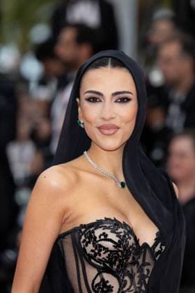 Cannes - Nouvelle Vague Red Carpet Giuilia Salemi attends the Nouvelle Vague (New Wave) red carpet at the 78th annual Cannes Film Festival at Palais des Festivals on May 17, 2025 in Cannes, France. Photo by Shootpix ABACAPRESS.COM Cannes France  Copyright: xShootpix ABACAx
