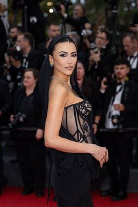 Cannes - Nouvelle Vague Red Carpet Giuilia Salemi attends the Nouvelle Vague (New Wave) red carpet at the 78th annual Cannes Film Festival at Palais des Festivals on May 17, 2025 in Cannes, France. Photo by Shootpix ABACAPRESS.COM Cannes France  Copyright: xShootpix ABACAx