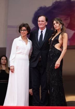 Cannes - Nouvelle Vague Red Carpet Thierry Fremaux, Cannes President Iris Knobloch, Rachida Dati, Daniella Tarantino and Quentin Tarantino attend the Nouvelle Vague (New Wave) red carpet at the 78th annual Cannes Film Festival at Palais des Festivals on May 17, 2025 in Cannes, France. Photo by Shootpix ABACAPRESS.COM Cannes France  Copyright: xShootpix ABACAx
