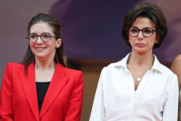 78eme Festival International du Film de Cannes Montée des marches Nouvelle Vague Festival de Cannes 2025 Red carpet Nouvelle vague Aurore Berge, Rachida Dati 444525 2025 05 17 France  Copyright: xLionelxGuericolas MPPx STAR_444525_093