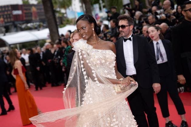 Cannes - Nouvelle Vague Red Carpet Guest attends the Nouvelle Vague (New Wave) red carpet at the 78th annual Cannes Film Festival at Palais des Festivals on May 17, 2025 in Cannes, France. Photo by Shootpix ABACAPRESS.COM Cannes France  Copyright: xShootpix ABACAx