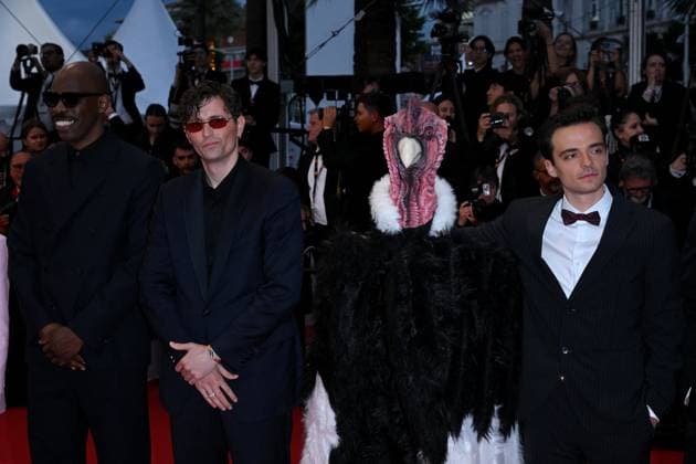 Cannes, 78th Cannes Film Festival 2025 - evening 5 - red carpet of the film Die, My Love Cannes, 78th Cannes Film Festival 2025 - evening 5 - red carpet of the film Die, My Love In the photo: Jean-Pascal Zadi, Raphael Quenard, Hugo David Cannes France  Copyright: xIPA ABACAx