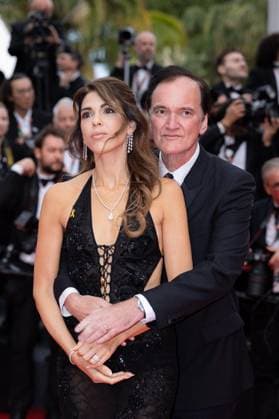 Cannes - Nouvelle Vague Red Carpet Daniella Tarantino and Quentin Tarantino attend the Nouvelle Vague (New Wave) red carpet at the 78th annual Cannes Film Festival at Palais des Festivals on May 17, 2025 in Cannes, France. Photo by Shootpix ABACAPRESS.COM Cannes France  Copyright: xShootpix ABACAx
