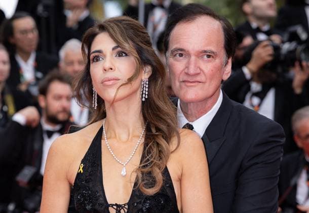 Cannes - Nouvelle Vague Red Carpet Daniella Tarantino and Quentin Tarantino attend the Nouvelle Vague (New Wave) red carpet at the 78th annual Cannes Film Festival at Palais des Festivals on May 17, 2025 in Cannes, France. Photo by Shootpix ABACAPRESS.COM Cannes France  Copyright: xShootpix ABACAx