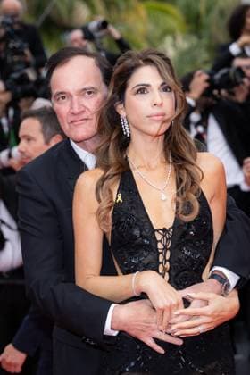 Cannes - Nouvelle Vague Red Carpet Daniella Tarantino and Quentin Tarantino attend the Nouvelle Vague (New Wave) red carpet at the 78th annual Cannes Film Festival at Palais des Festivals on May 17, 2025 in Cannes, France. Photo by Shootpix ABACAPRESS.COM Cannes France  Copyright: xShootpix ABACAx