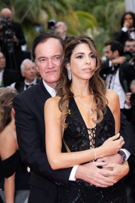 Cannes - Nouvelle Vague Red Carpet Daniella Tarantino and Quentin Tarantino attend the Nouvelle Vague (New Wave) red carpet at the 78th annual Cannes Film Festival at Palais des Festivals on May 17, 2025 in Cannes, France. Photo by Shootpix ABACAPRESS.COM Cannes France  Copyright: xShootpix ABACAx