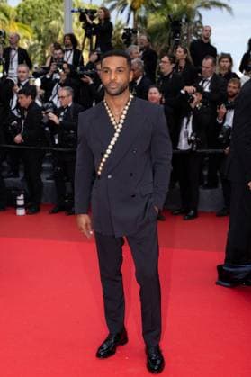 Cannes - Nouvelle Vague Red Carpet Lucien Laviscount attends the Nouvelle Vague (New Wave) red carpet at the 78th annual Cannes Film Festival at Palais des Festivals on May 17, 2025 in Cannes, Franc Photo by Shootpix ABACAPRESS.COM Cannes France  Copyright: xShootpix ABACAx
