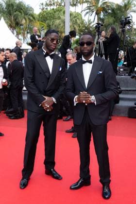 Cannes - Nouvelle Vague Red Carpet Franglish, (Gédéon Mundele Ngolo), Joss Mundele aka Joss Stinson attend the Nouvelle Vague (New Wave) red carpet at the 78th annual Cannes Film Festival at Palais des Festivals on May 17, 2025 in Cannes, France. Photo by Shootpix ABACAPRESS.COM Cannes France  Copyright: xShootpix ABACAx