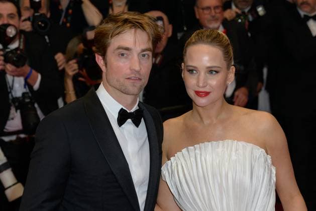 Cannes Die My Love Red Carpet NG Jennifer Lawrence and Robert Pattinson attending the ‘Die My Love’ Screening and Red Carpet at Palais Des Festivals in Cannes, France on May 17 2025 as part of the 78th Cannes Film Festival. Photo by Nicolas Genin ABACAPRESS.COM Cannes France  Copyright: xGeninxNicolas ABACAx