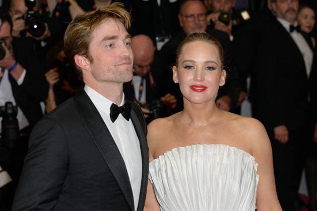 Cannes Die My Love Red Carpet NG Jennifer Lawrence and Robert Pattinson attending the ‘Die My Love’ Screening and Red Carpet at Palais Des Festivals in Cannes, France on May 17 2025 as part of the 78th Cannes Film Festival. Photo by Nicolas Genin ABACAPRESS.COM Cannes France  Copyright: xGeninxNicolas ABACAx