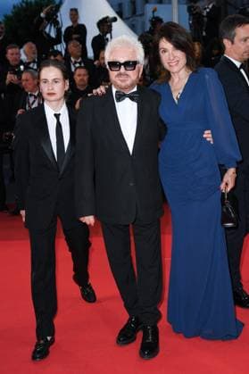 Cannes Die My Love Premiere AM Christine and the Queens, Marc Cerrone and Jill Cerrone attending the Die My Love Premiere in Cannes, France on May 17, 2025 as part of the 78th Cannes Film Festival. Photo by Aurore Marechal ABACAPRESS.COM Cannes France  Copyright: xMarechalxAurore ABACAx