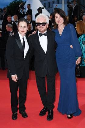 Cannes Die My Love Premiere AM Christine and the Queens, Marc Cerrone and Jill Cerrone attending the Die My Love Premiere in Cannes, France on May 17, 2025 as part of the 78th Cannes Film Festival. Photo by Aurore Marechal ABACAPRESS.COM Cannes France  Copyright: xMarechalxAurore ABACAx