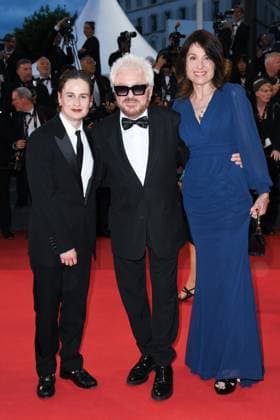 Cannes Die My Love Premiere AM Christine and the Queens, Marc Cerrone and Jill Cerrone attending the Die My Love Premiere in Cannes, France on May 17, 2025 as part of the 78th Cannes Film Festival. Photo by Aurore Marechal ABACAPRESS.COM Cannes France  Copyright: xMarechalxAurore ABACAx