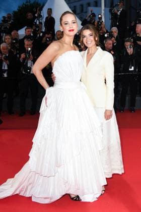 Cannes Die My Love Premiere AM Jennifer Lawrence and Justine Ciarrocchi attending the Die My Love Premiere in Cannes, France on May 17, 2025 as part of the 78th Cannes Film Festival. Photo by Aurore Marechal ABACAPRESS.COM Cannes France  Copyright: xMarechalxAurore ABACAx