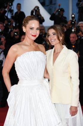 Cannes Die My Love Premiere AM Jennifer Lawrence and Justine Ciarrocchi attending the Die My Love Premiere in Cannes, France on May 17, 2025 as part of the 78th Cannes Film Festival. Photo by Aurore Marechal ABACAPRESS.COM Cannes France  Copyright: xMarechalxAurore ABACAx