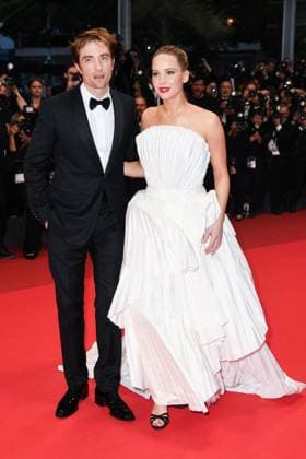 Cannes Die My Love Premiere AM Jennifer Lawrence and Robert Pattinson attending the Die My Love Premiere in Cannes, France on May 17, 2025 as part of the 78th Cannes Film Festival. Photo by Aurore Marechal ABACAPRESS.COM Cannes France  Copyright: xMarechalxAurore ABACAx