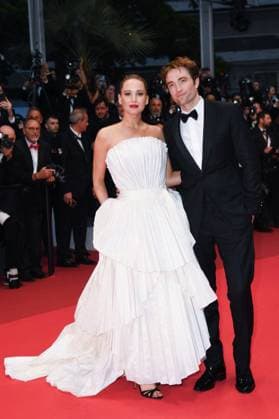 Cannes Die My Love Premiere AM Jennifer Lawrence and Robert Pattinson attending the Die My Love Premiere in Cannes, France on May 17, 2025 as part of the 78th Cannes Film Festival. Photo by Aurore Marechal ABACAPRESS.COM Cannes France  Copyright: xMarechalxAurore ABACAx