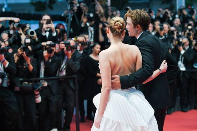 Cannes Die My Love Premiere AM Jennifer Lawrence and Robert Pattinson attending the Die My Love Premiere in Cannes, France on May 17, 2025 as part of the 78th Cannes Film Festival. Photo by Aurore Marechal ABACAPRESS.COM Cannes France  Copyright: xMarechalxAurore ABACAx