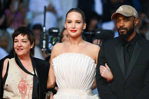 Cannes Die My Love Premiere AM Jennifer Lawrence attending the Die My Love Premiere in Cannes, France on May 17, 2025 as part of the 78th Cannes Film Festival. Photo by Aurore Marechal ABACAPRESS.COM Cannes France  Copyright: xMarechalxAurore ABACAx