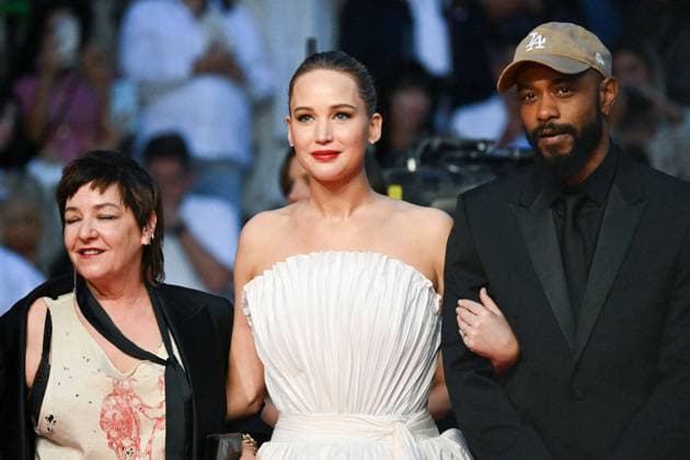 Cannes Die My Love Premiere AM Jennifer Lawrence attending the Die My Love Premiere in Cannes, France on May 17, 2025 as part of the 78th Cannes Film Festival. Photo by Aurore Marechal ABACAPRESS.COM Cannes France  Copyright: xMarechalxAurore ABACAx