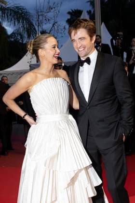 Die My Love red carpet Jennifer Lawrence and Robert Pattinson attend the Die My Love red carpet at the 78th annual Cannes Film Festival at Palais des Festivals on May 17, 2025 in Cannes, France.  Copyright: x Chassery+Courdjix