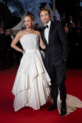 Die My Love red carpet Jennifer Lawrence and Robert Pattinson attend the Die My Love red carpet at the 78th annual Cannes Film Festival at Palais des Festivals on May 17, 2025 in Cannes, France.  Copyright: x Chassery+Courdjix