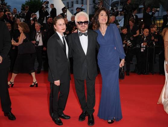 Die My Love Red Carpet at the 78th Annual Cannes Film Festival Christine and the Queens, Marc Cerrone and Jill Cerrone - Die My Love Red Carpet at the 78th Annual Cannes Film Festival in Cannes, France on May 17, 2025.  Copyright: x Chassery+Courdjix