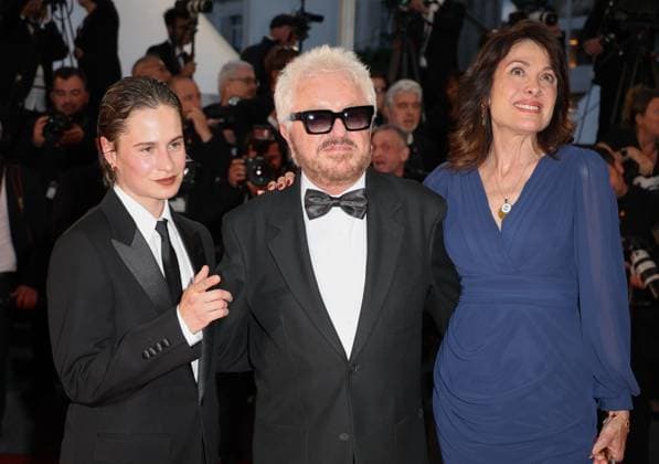 Die My Love Red Carpet at the 78th Annual Cannes Film Festival Christine and the Queens, Marc Cerrone and Jill Cerrone - Die My Love Red Carpet at the 78th Annual Cannes Film Festival in Cannes, France on May 17, 2025.  Copyright: x Chassery+Courdjix