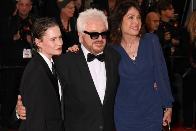 78eme Festival International du Film de Cannes Montée des marches du film Die my love 78th Cannes Film Festival Red carpet of the film Die my love Marc Cerrone and Chris 444527 2025 05 17 Cannes France  Copyright: xIsabellexVautierx xStarfacex STAR_444527_015