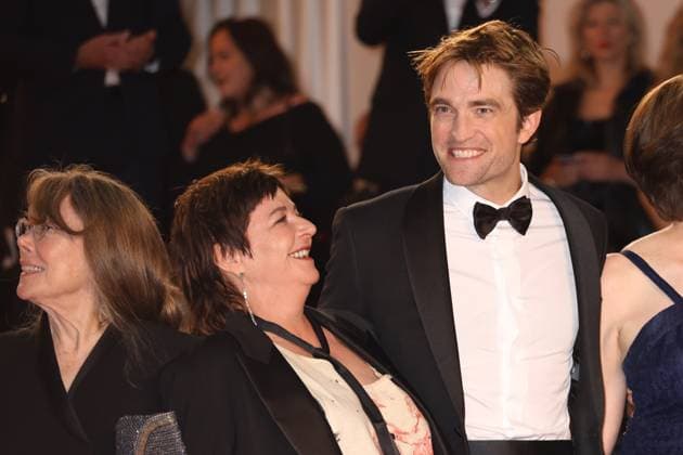 78eme Festival International du Film de Cannes Montée des marches du film Die my love 78th Cannes Film Festival Red carpet of the film Die my love Sissy Spacek, Lynne Ramsay and Robert Pattinson 444527 2025 05 17 Cannes France  Copyright: xIsabellexVautierx xStarfacex STAR_444527_039