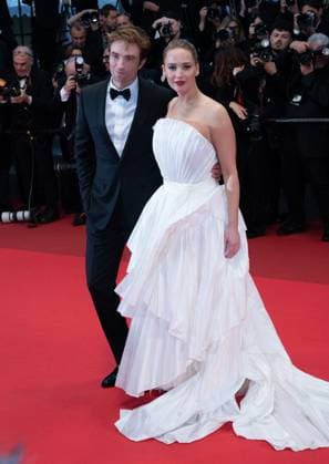 Die My Love Premiere at 78th Festival de Cannes - Cannes, France CANNES, FRANCE. May 17, 2025: Jennifer Lawrence & Robert Pattinson at the premiere for Die My Love at the 78th Festival de Cannes. Picture: Paul Smith Featureflash Cannes France  Copyright: xPaulxSmithx xFeatureflashx
